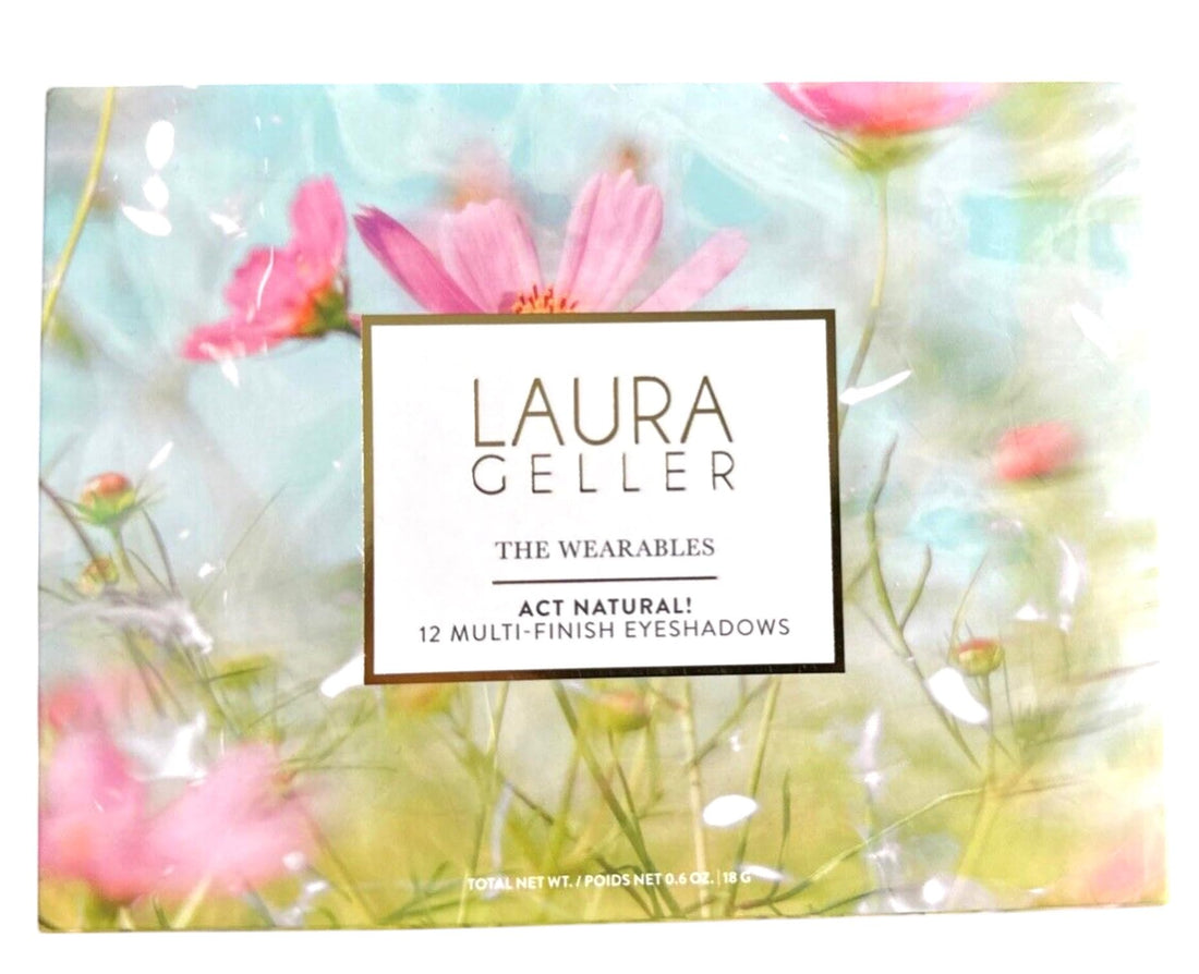 Laura Geller The Wearables Act Natural 12 Multi Finish NEUTRAL Eyeshadows