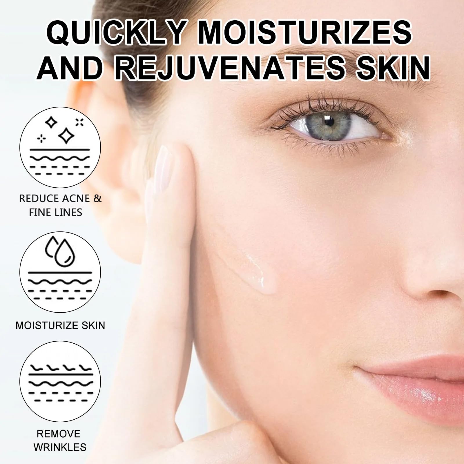 Argireline Serum For Face, 2 PCS Anti-Wrinkle Facial Serum For Oily Skin, Moisturizing Argireline 10% Solution For Women, Peptides Serum.