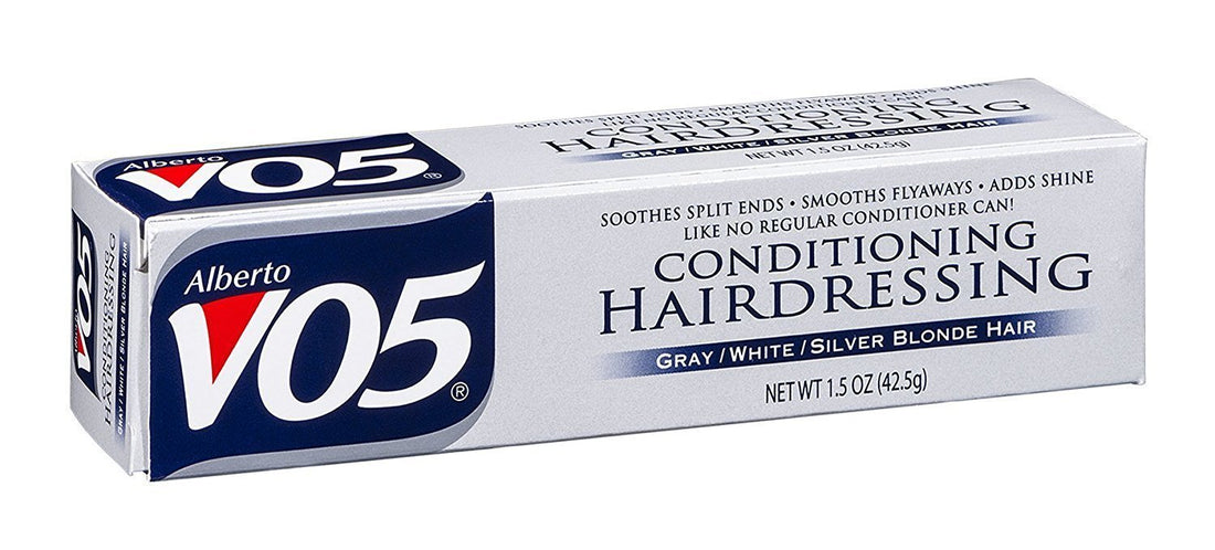 VO5 Conditioning Hairdressing Gray or White or Silver Blonde Hair, 1.5 Oz (Pack of 4)