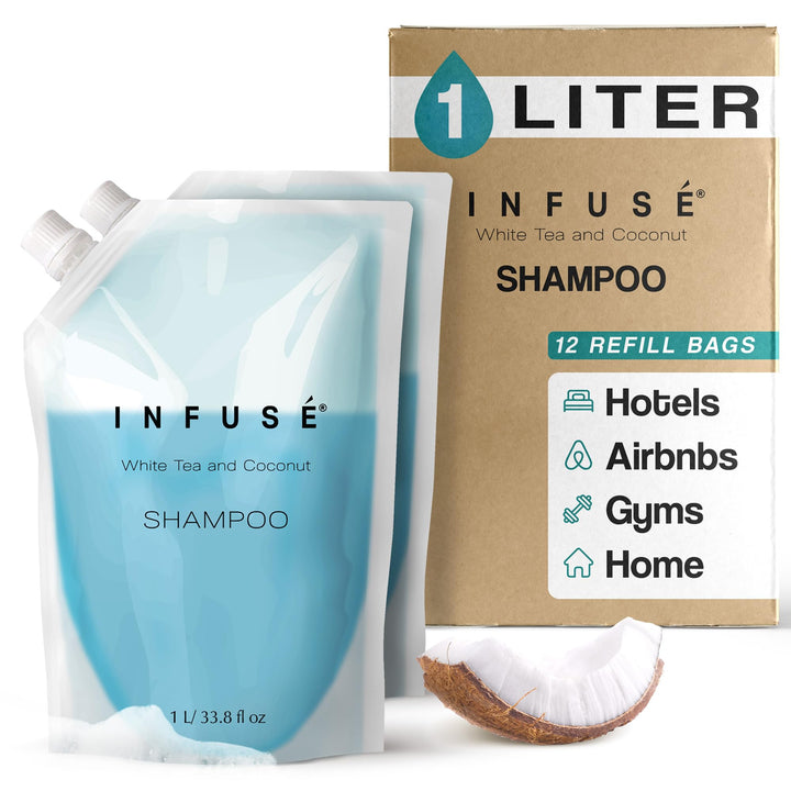 Infuse White Tea & Coconut Shampoo Refill - Single