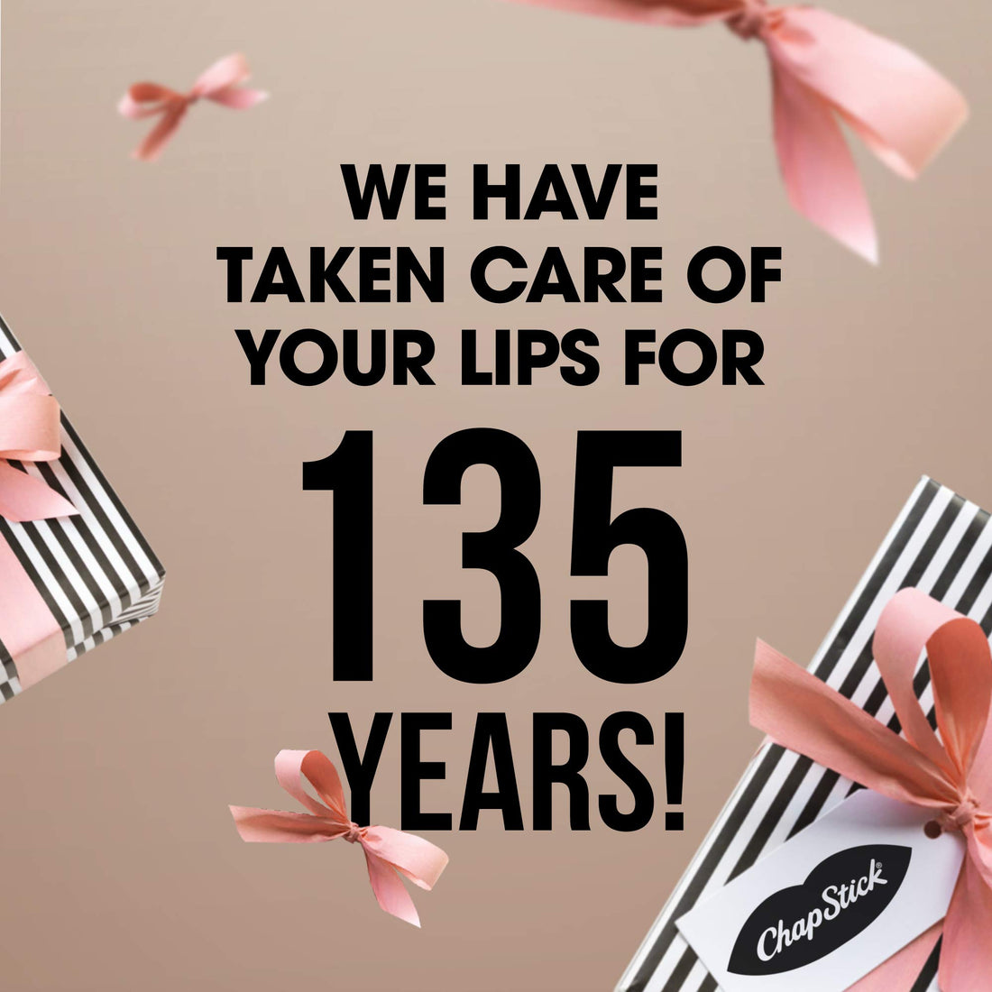 ChapStick Classic Strawberry Lip Balm, 9-Count – Tinted Lip Moisturizer, Juicy & Sweet, 0.15 Oz Ea