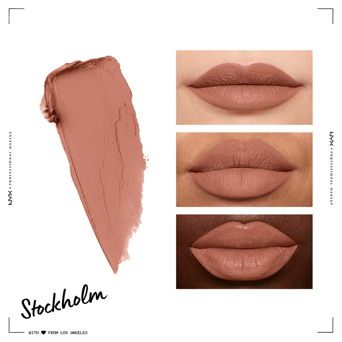 Nyx Professional Makeup Soft Matte Lip Cream, Stockholm, 8ml