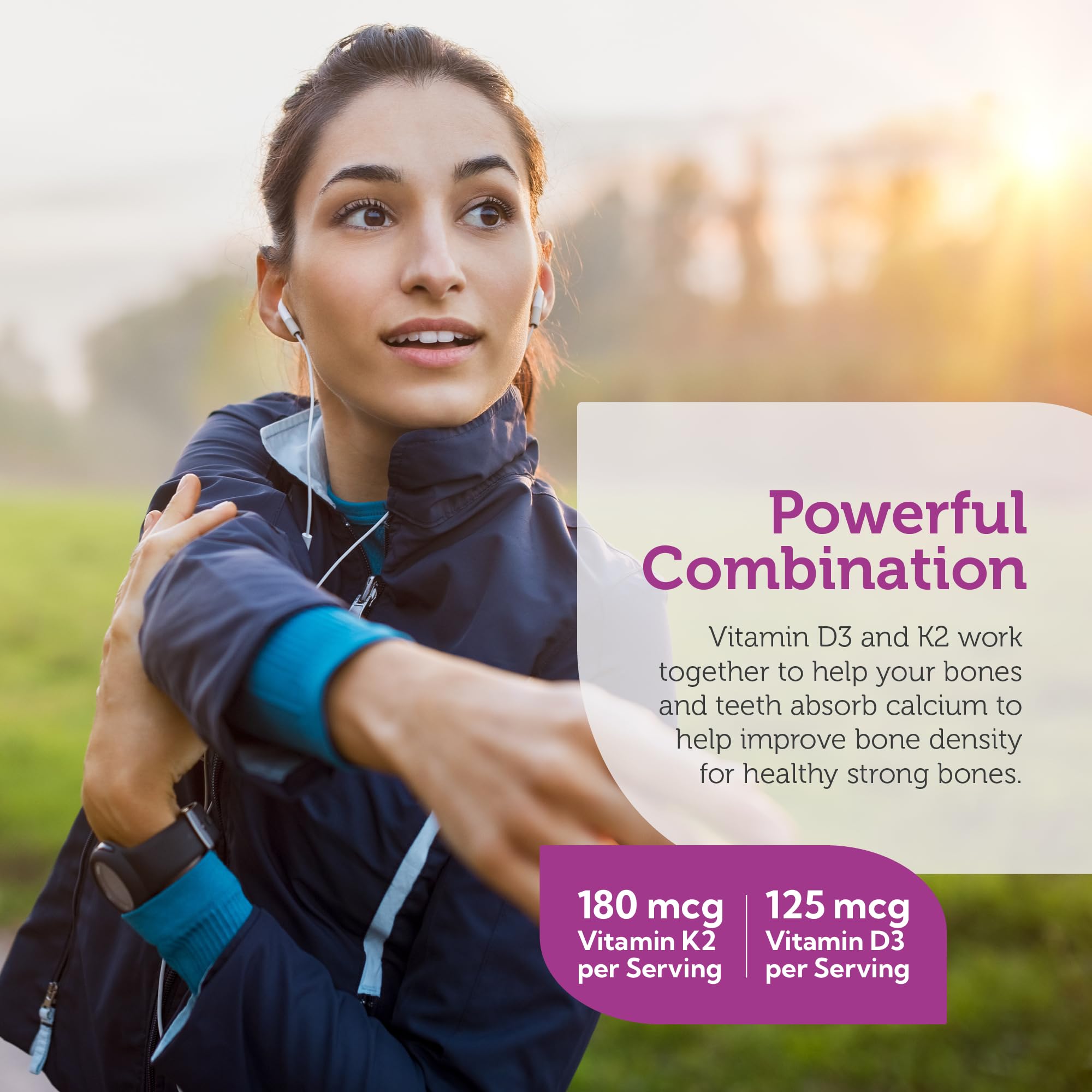 Zahler Vitamin D3 5000 IU K2 - Advanced Vitamin D3 K2 Formula - Bone Density & Calcium Absorption - Kosher Vegetarian MK7 Vitamin K2 D3 Vitamin Supplement - VIT D3 K2, Vitamin D K2 (60 Capsules)