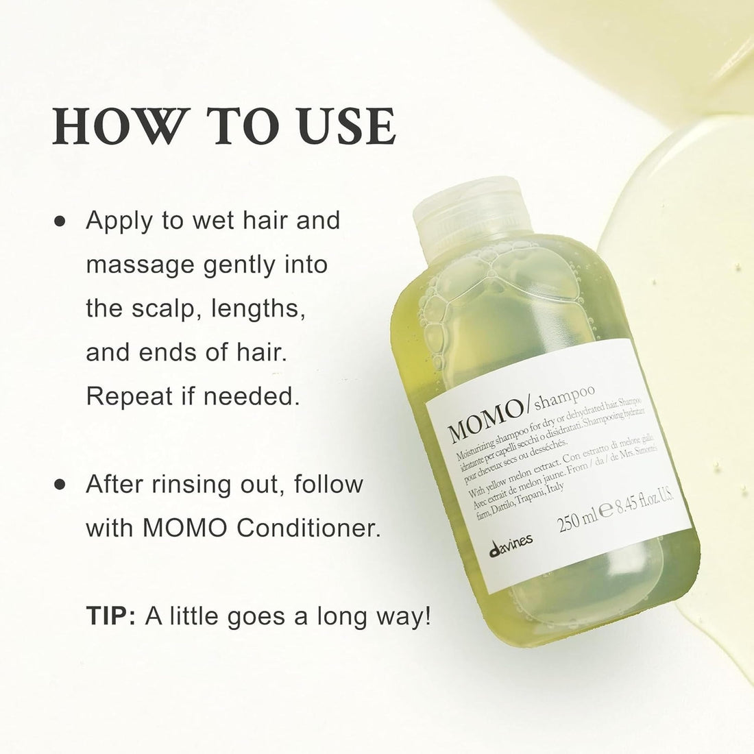 Davines Momo Shampoo, 236ml