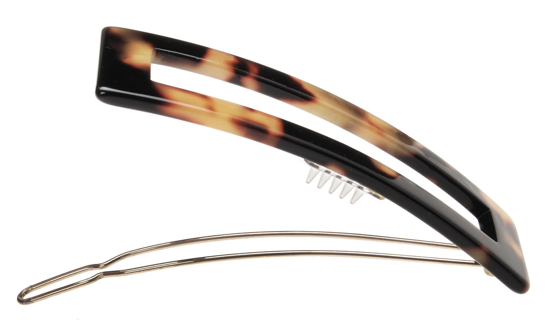 France Luxe Cutout Rectangle Tige Boule Barrette - Tokyo