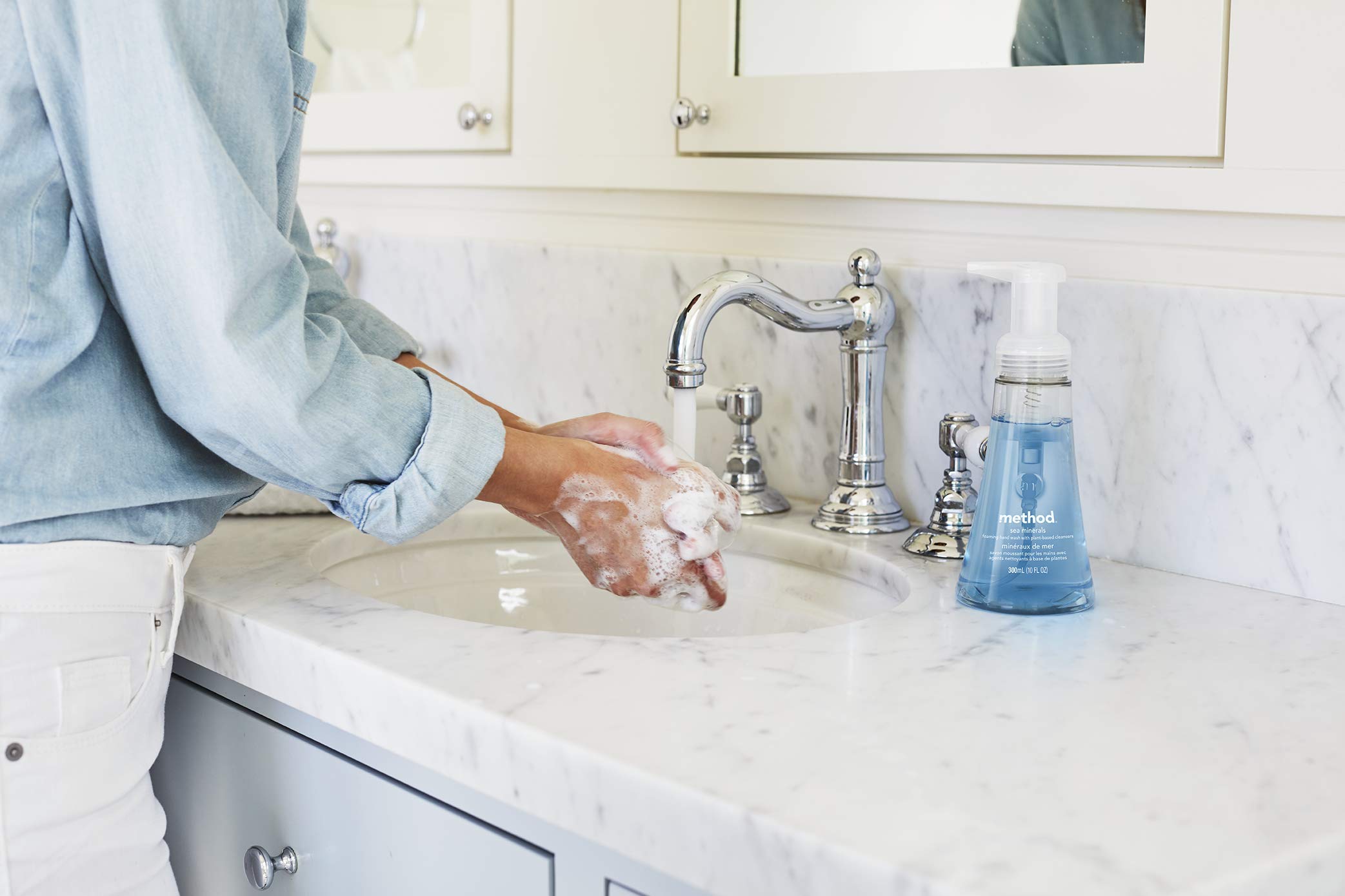 Method Foaming Hand Wash Refill Pouch, Sea Minerals, 28oz, 3pk