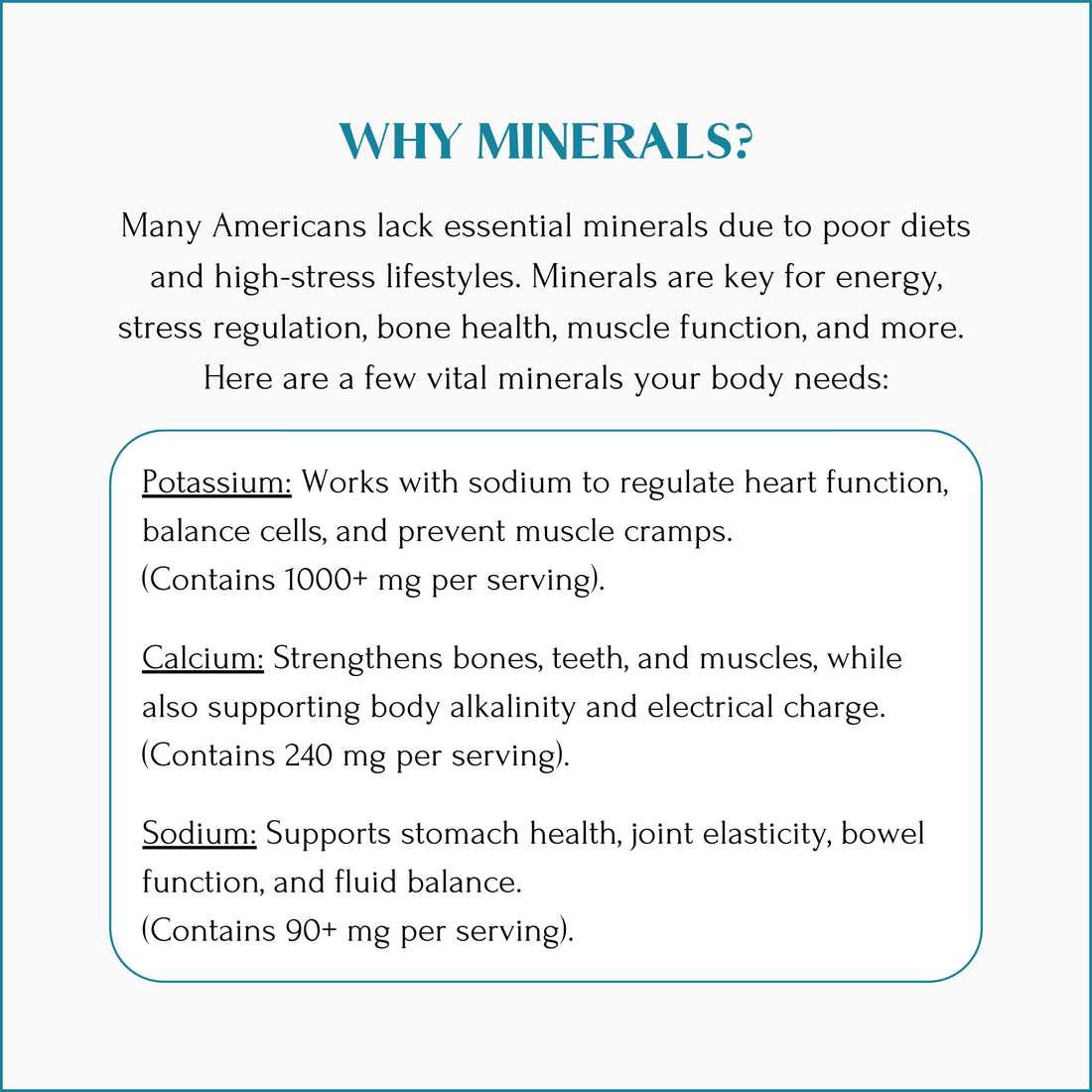 Mt. Capra Clean Minerals | Regenerative Minerals Extracted from Grass-Fed Goat Whey, Over 1000 mg Potassium, 240 mg Calcium, Multimineral, Bioavailable, Easy to Digest | 30 Servings - 23.8 oz