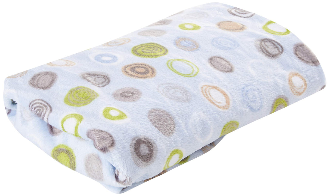 Summer Infant Ultra Plush Changing Pad Cover, Blue Swirl