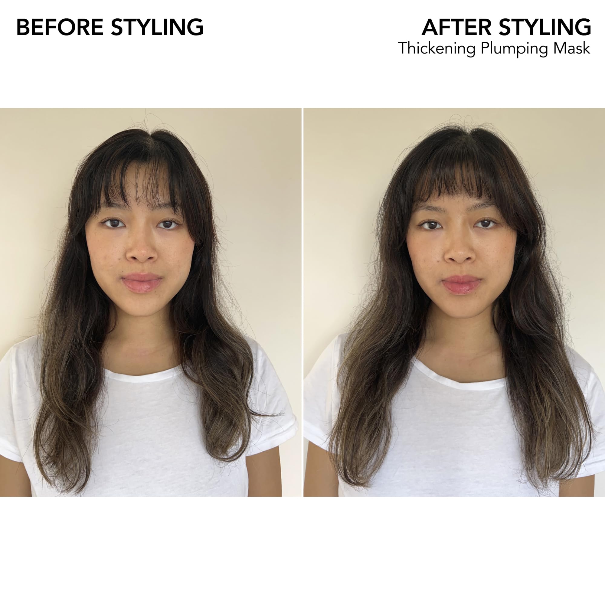 Bumble and bumble. Thickening Plumping Hair Mask | Color Safe | Hydrating, Volumizing, Smoothing + Strengthening | Curly, Wavy, Straight, 6.7 Fl Oz