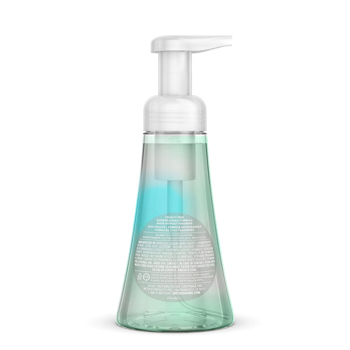 Method Foaming Hand Wash, Coconut Water, 10 Fl Oz (Pack of 6)