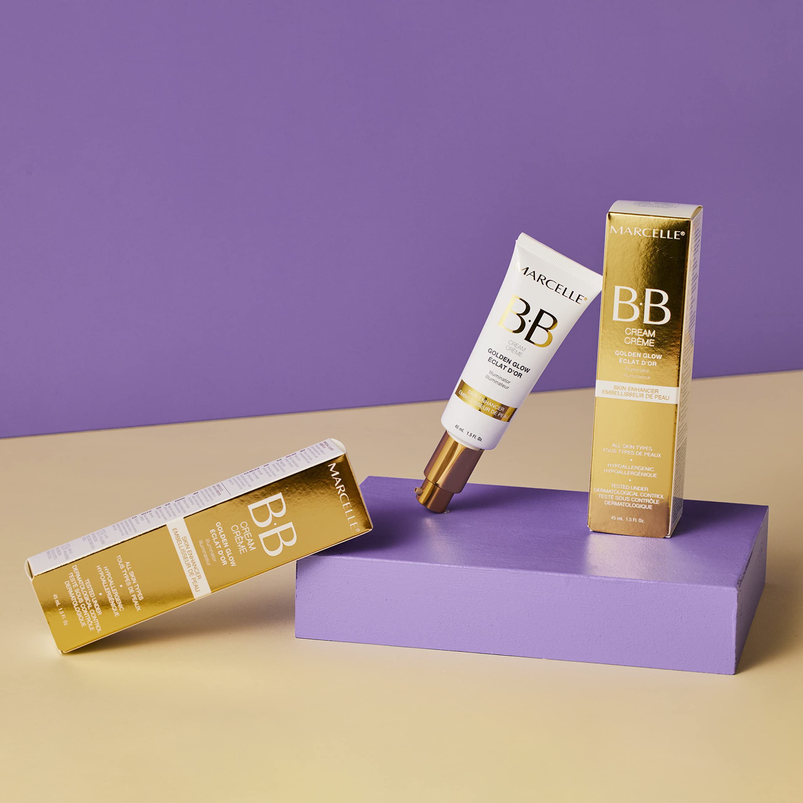 Marcelle BB Cream Golden Glow Beauty Balm, Universal Shade