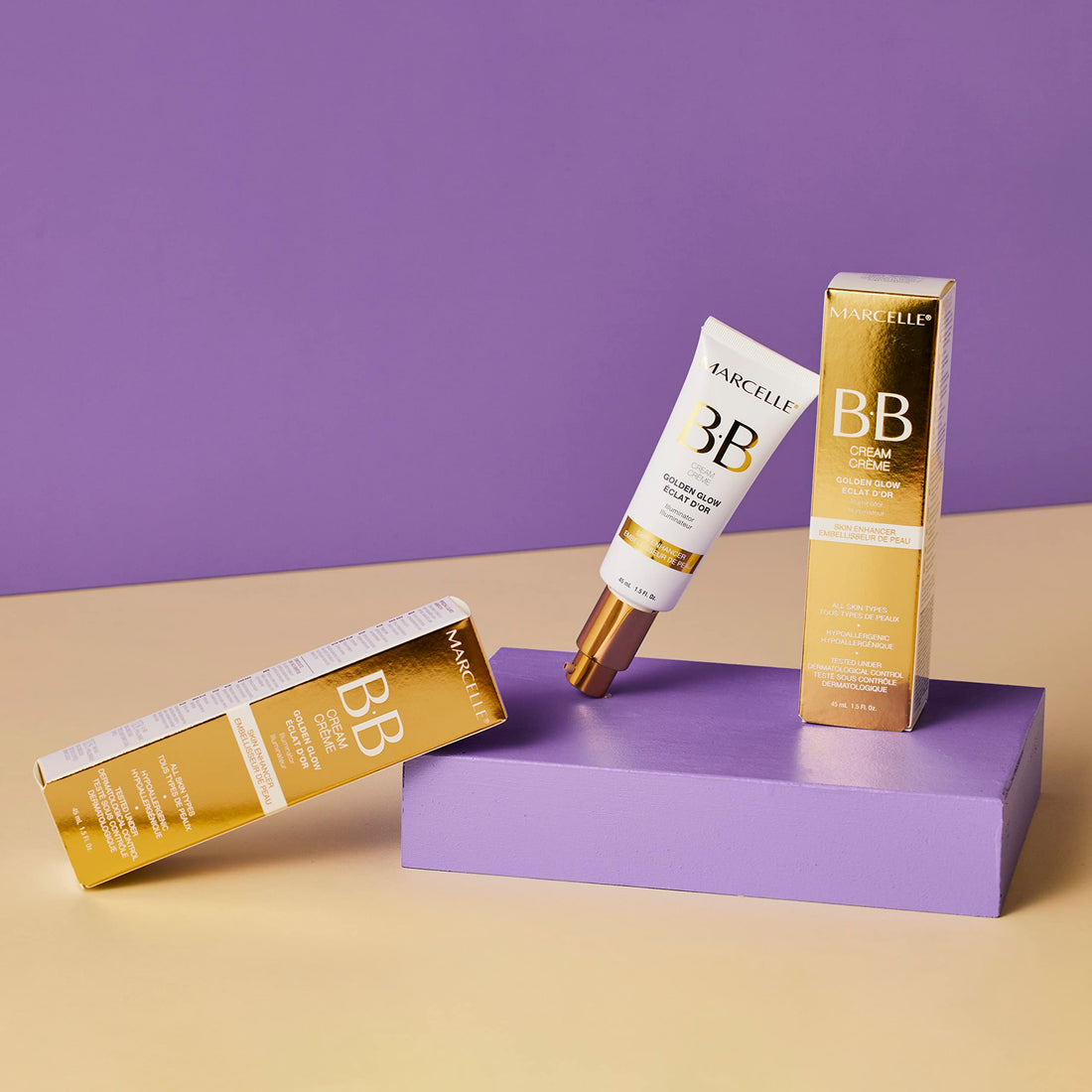 Marcelle BB Cream Golden Glow Beauty Balm, Universal Shade