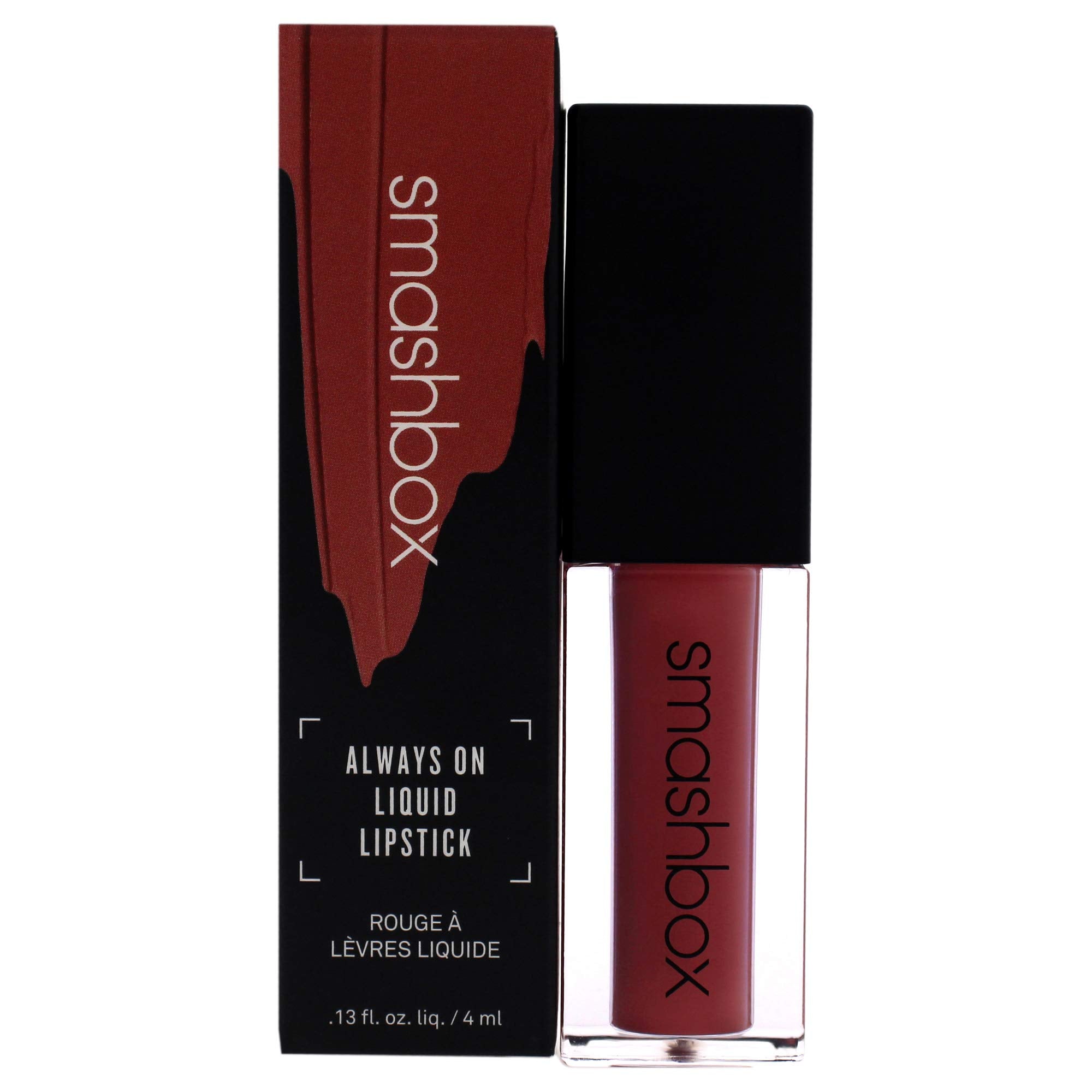 Smashbox Always On Liquid Lipstick, Matte Finish, 0.13 Fluid Ounce - Babe Alert