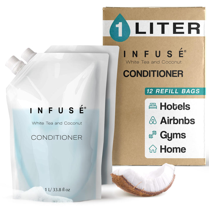 Infuse White Tea & Coconut Conditioner Refill - Single