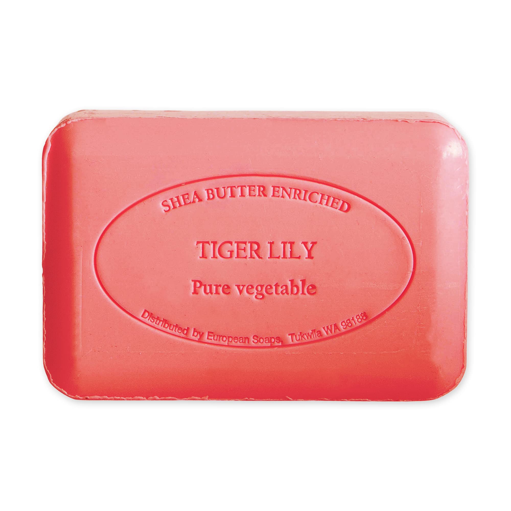 Pre de Provence Artisanal French Soap Bar Enriched with Shea Butter, Tiger Lily, 250 Gram