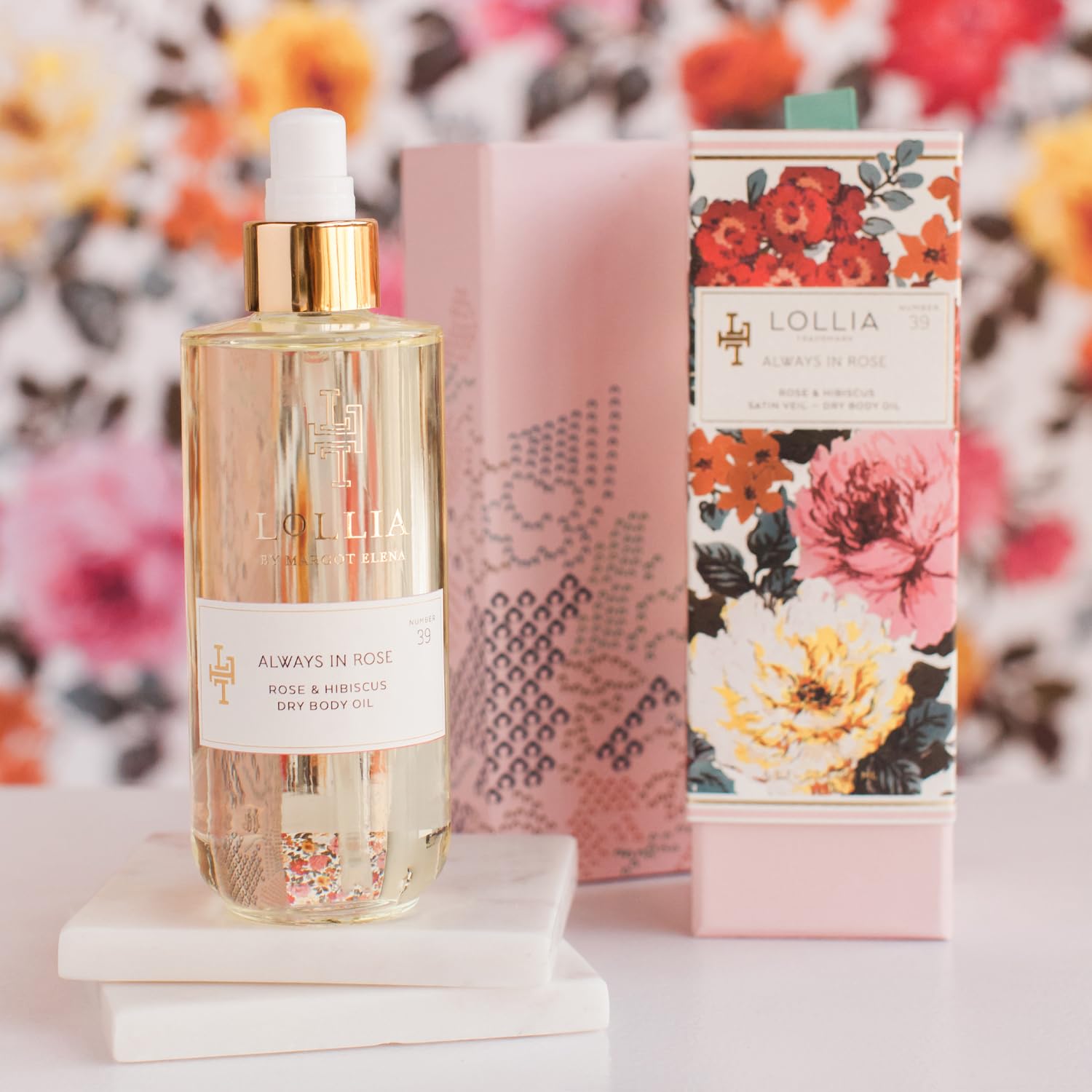 Lollia Always In Rose Dry Body Oil