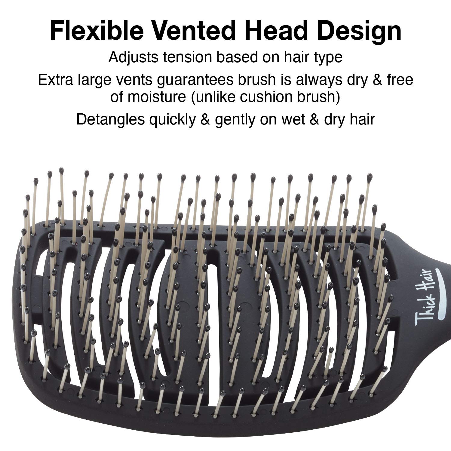 Olivia Garden iBlend Color Blending Keratin Evening Brush (Teal) - 1 Unit