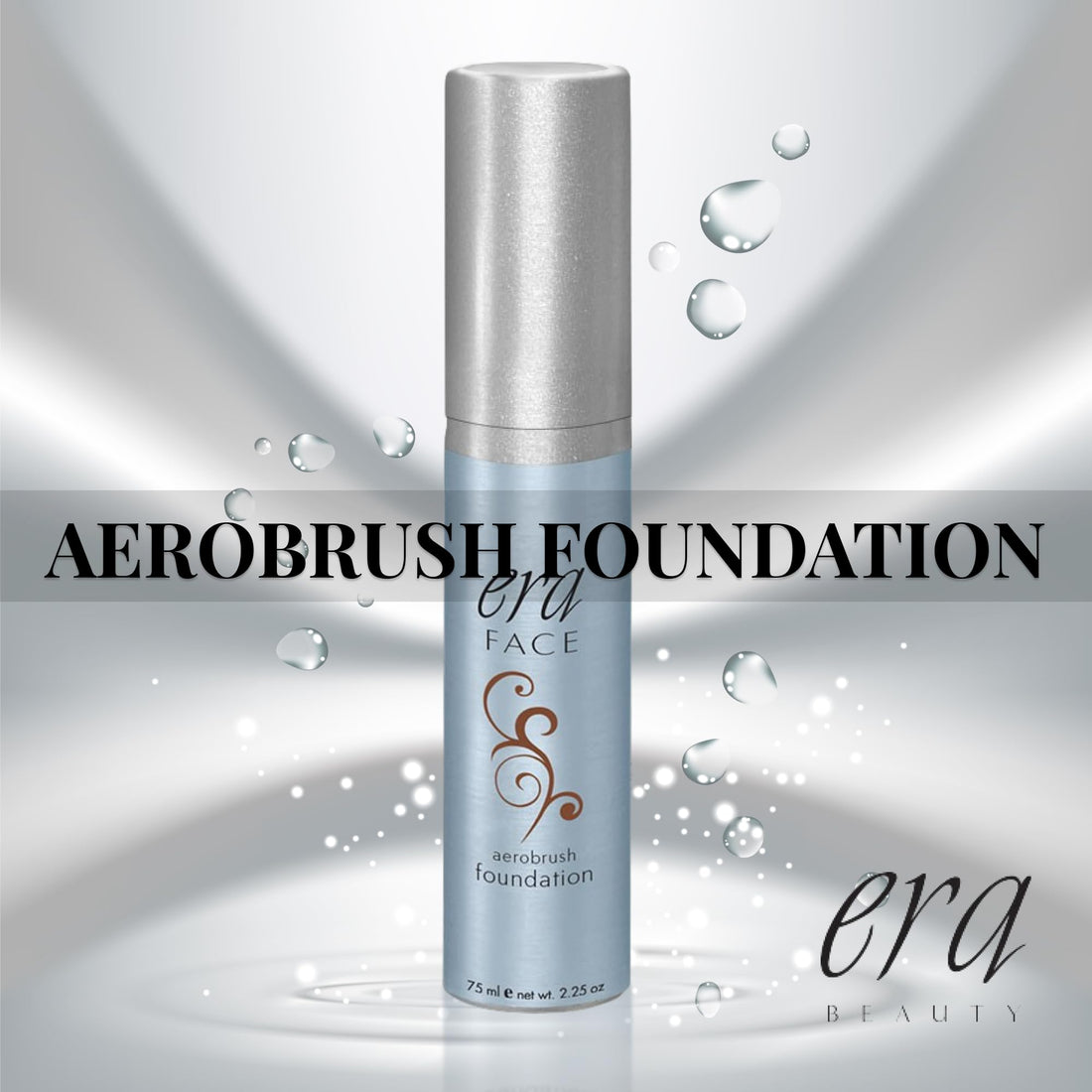 Era Face Aerobrush Foundation Makeup, R10 Cocoa, 2.25 Ounce