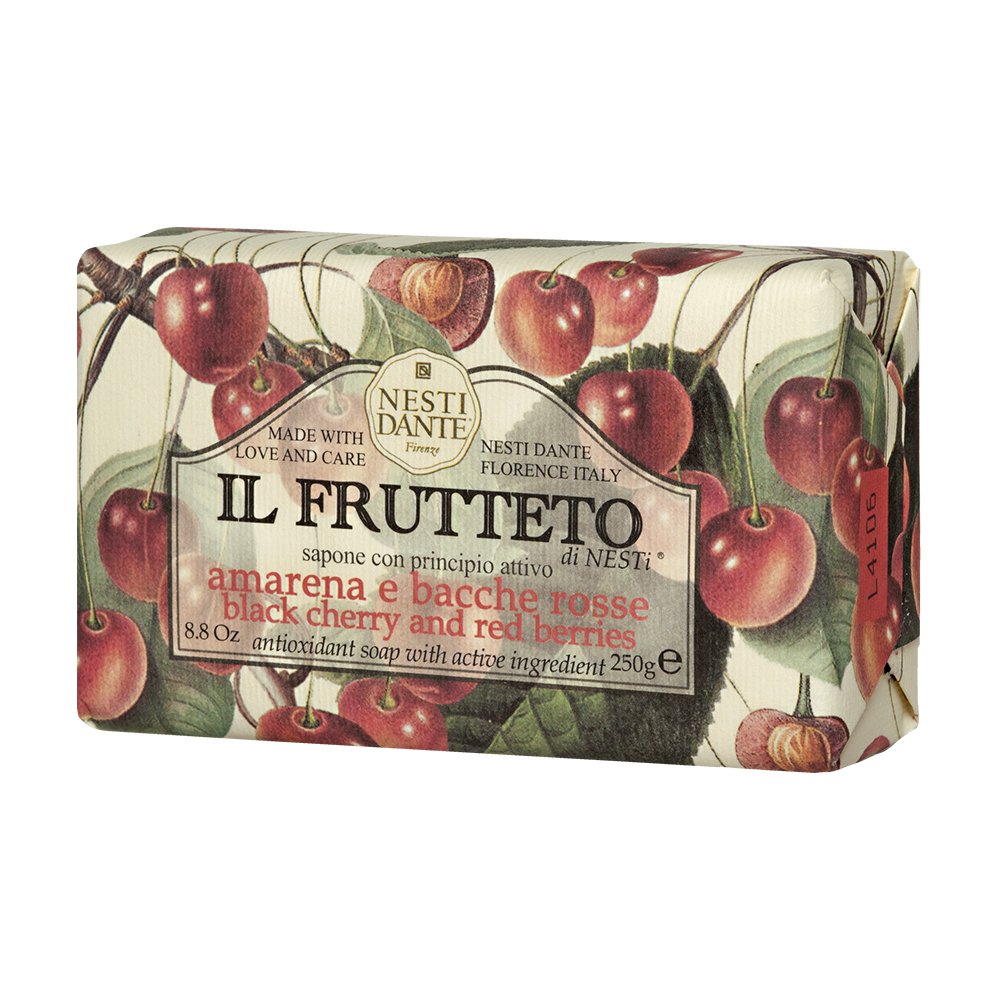 Nesti Dante Il Frutteto Black Cherry & Red Berries Soap 250g