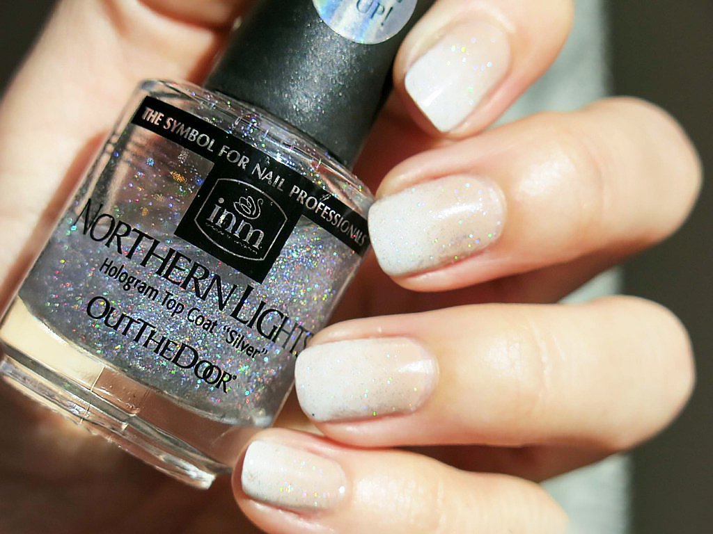 Northern Lights Hologram Top Coat by INM