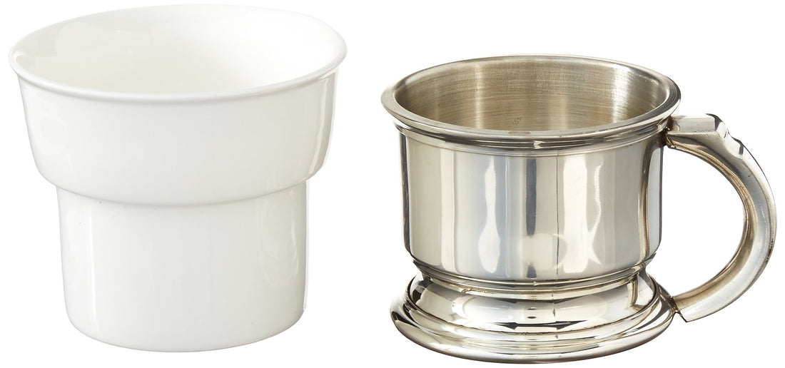 Colonel Conk No.127 Shaving Mug with Pewter Caddy