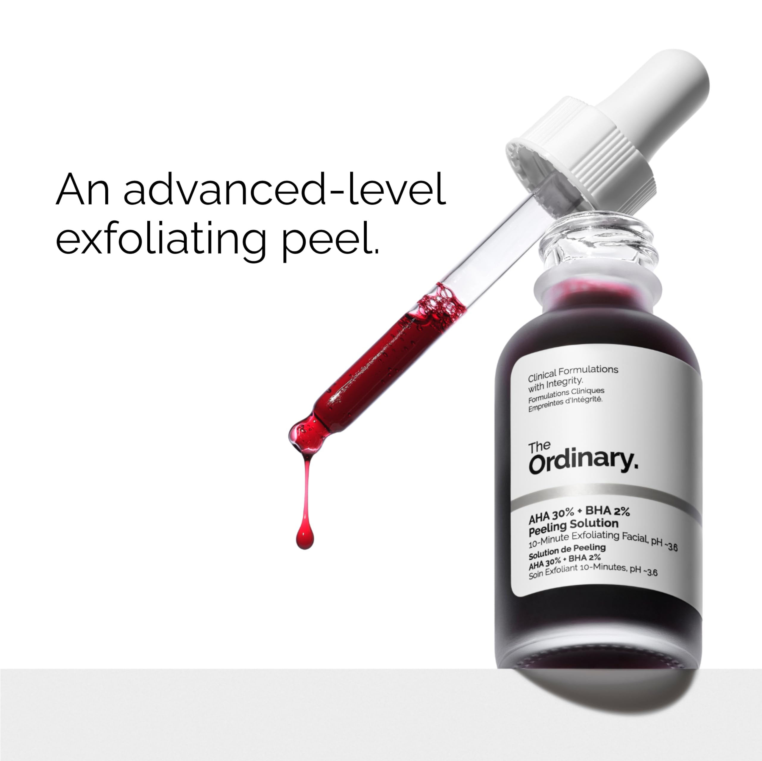 The Ordinary Bright & Hydrated Skincare Duo Set – AHA 30% + BHA 2% Peeling Solution & Hyaluronic Acid 2% + B5 – Exfoliates, Hydrates & Targets Blemishes – 1 Fl Oz Each, Vegan & Cruelty-Free