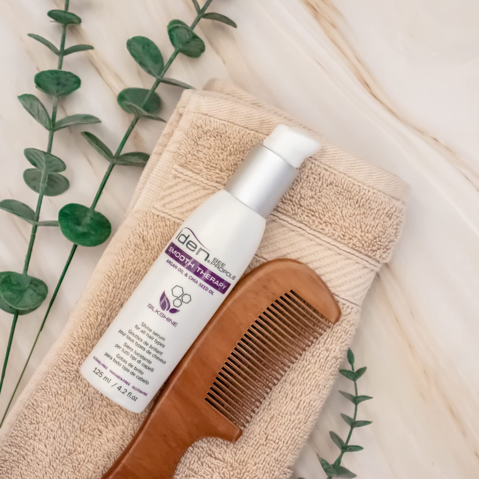 Iden Bee Propolis Smooth Therapy Silkshine Shine Serum (4.2oz/125ml)