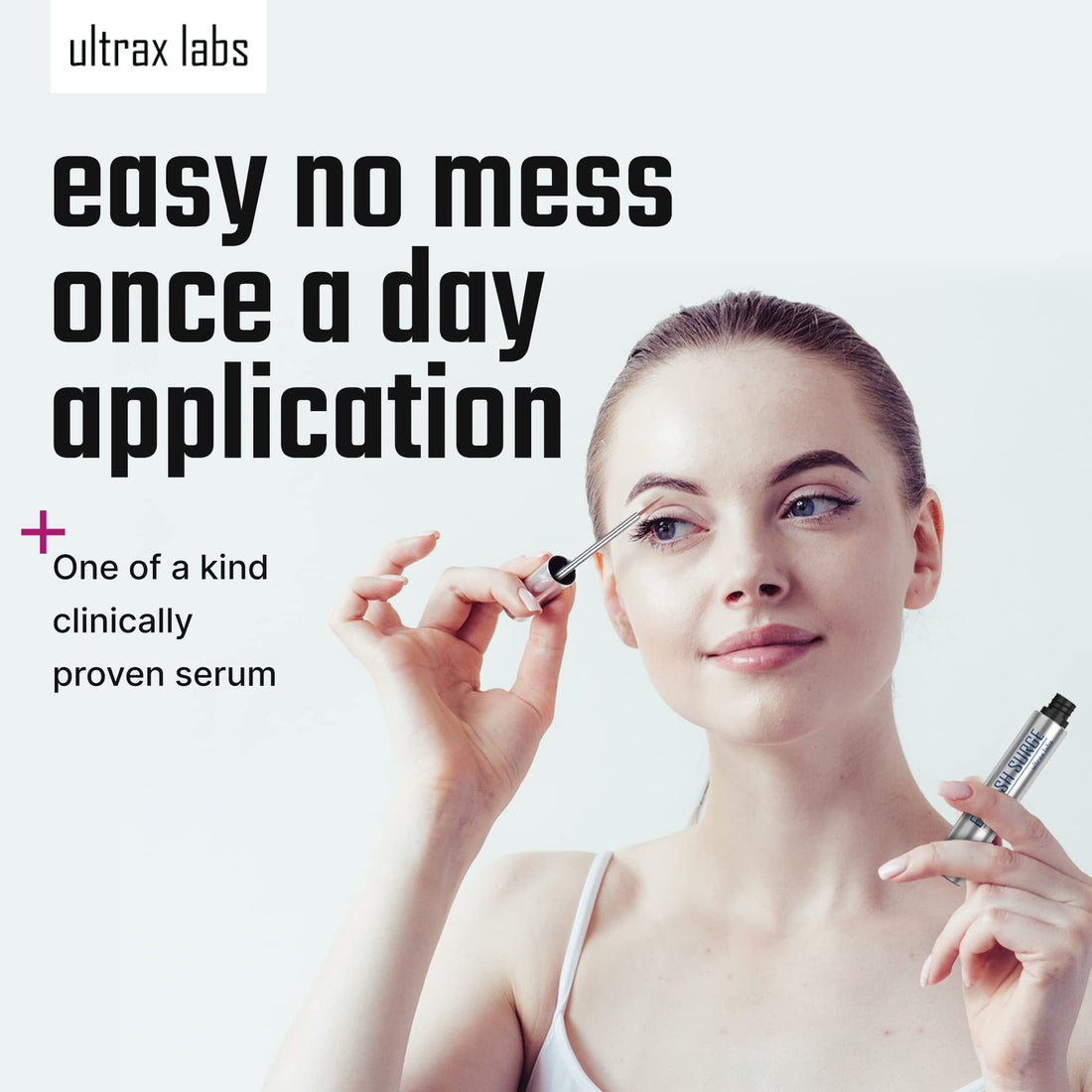 Ultrax Labs Ultrax Labs Eye Lash Surge | Eyelash Growth Serum Clinically Proven for Fuller and Thicker Eye Lashes