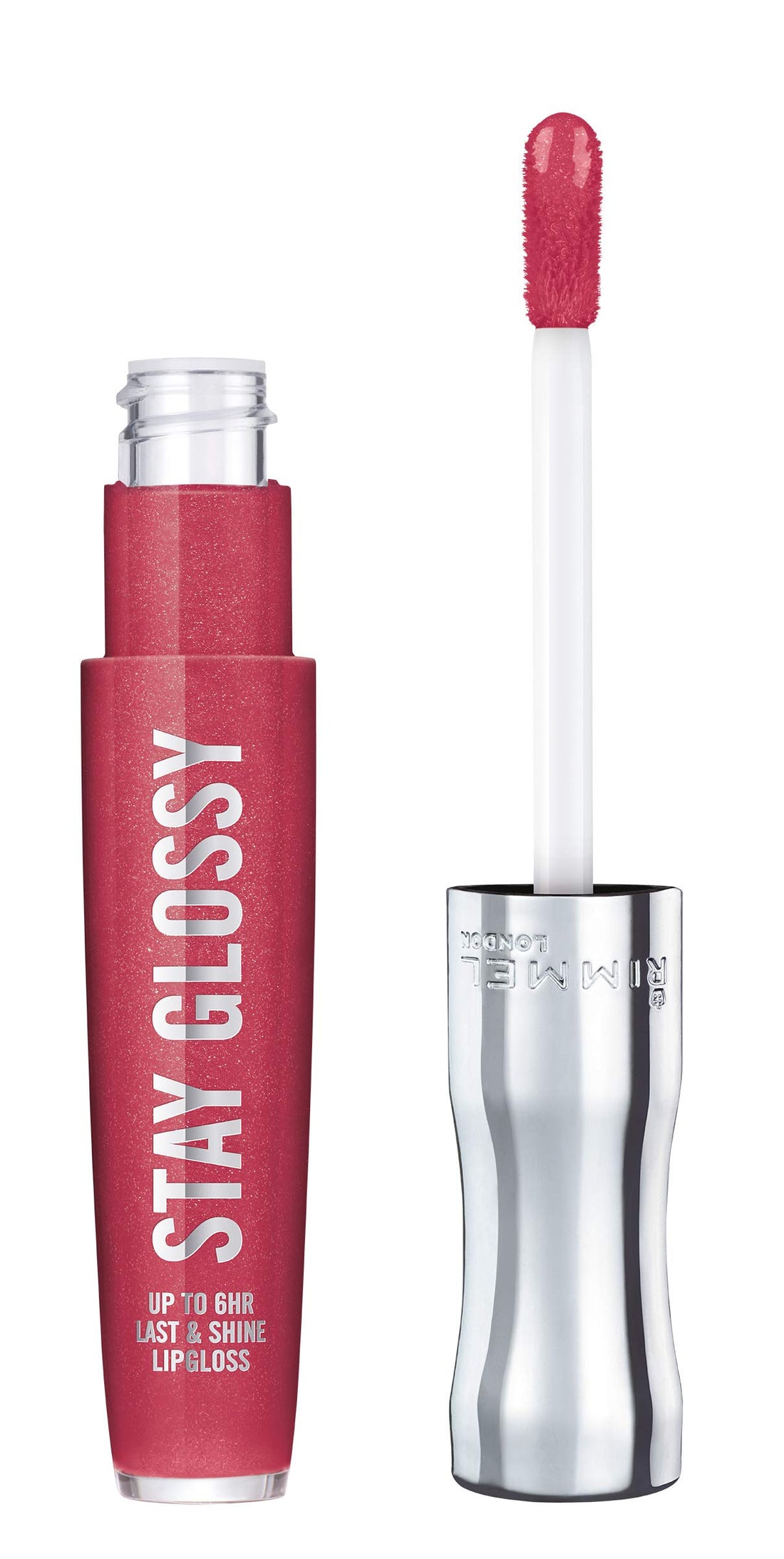 Rimmel Stay Glossy 6HR Lip Gloss, Rulebreaker, 0.18 Fl Oz (Pack of 1)