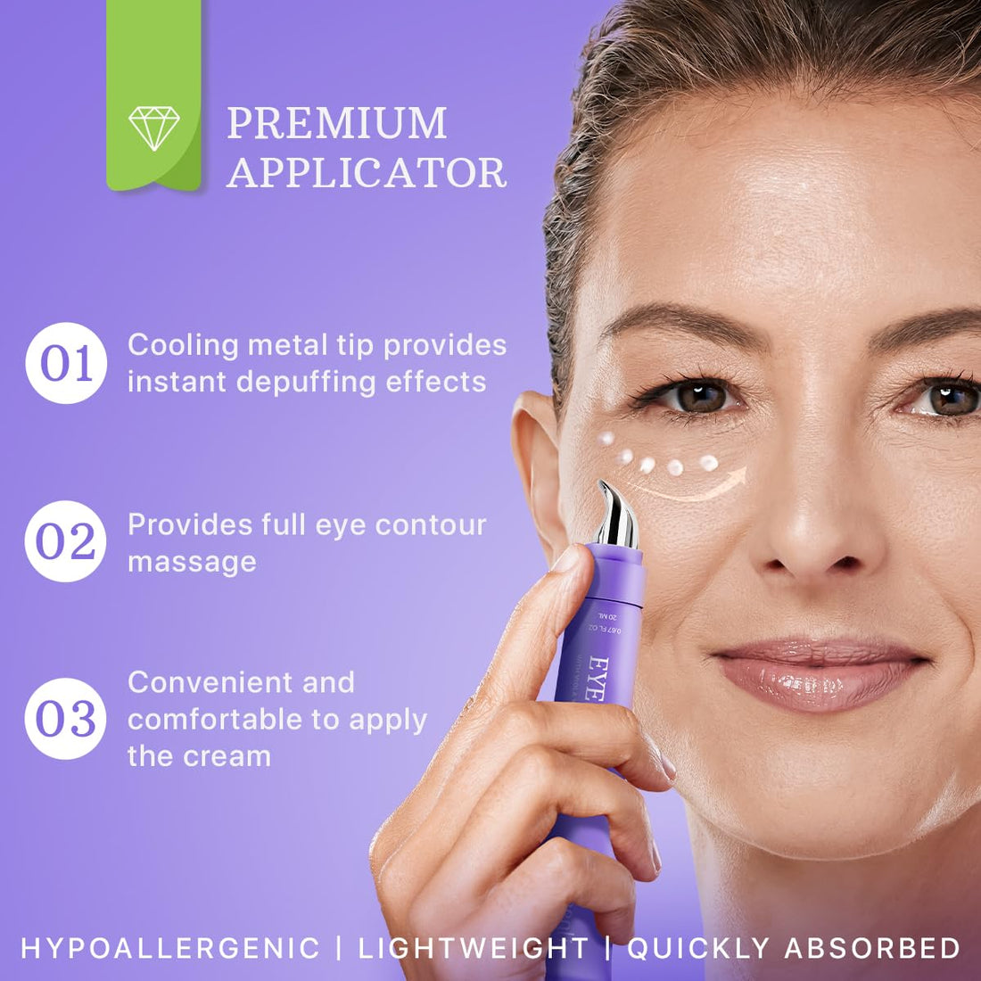 Caffeine Eye Cream for Dark Circles and Puffiness - Day & Night Collagen Hydrating Eye Cream for Wrinkles - Firming Anti Aging Effect - Bags Under Eyes Treatment for Women & Men - Remover & Corrector