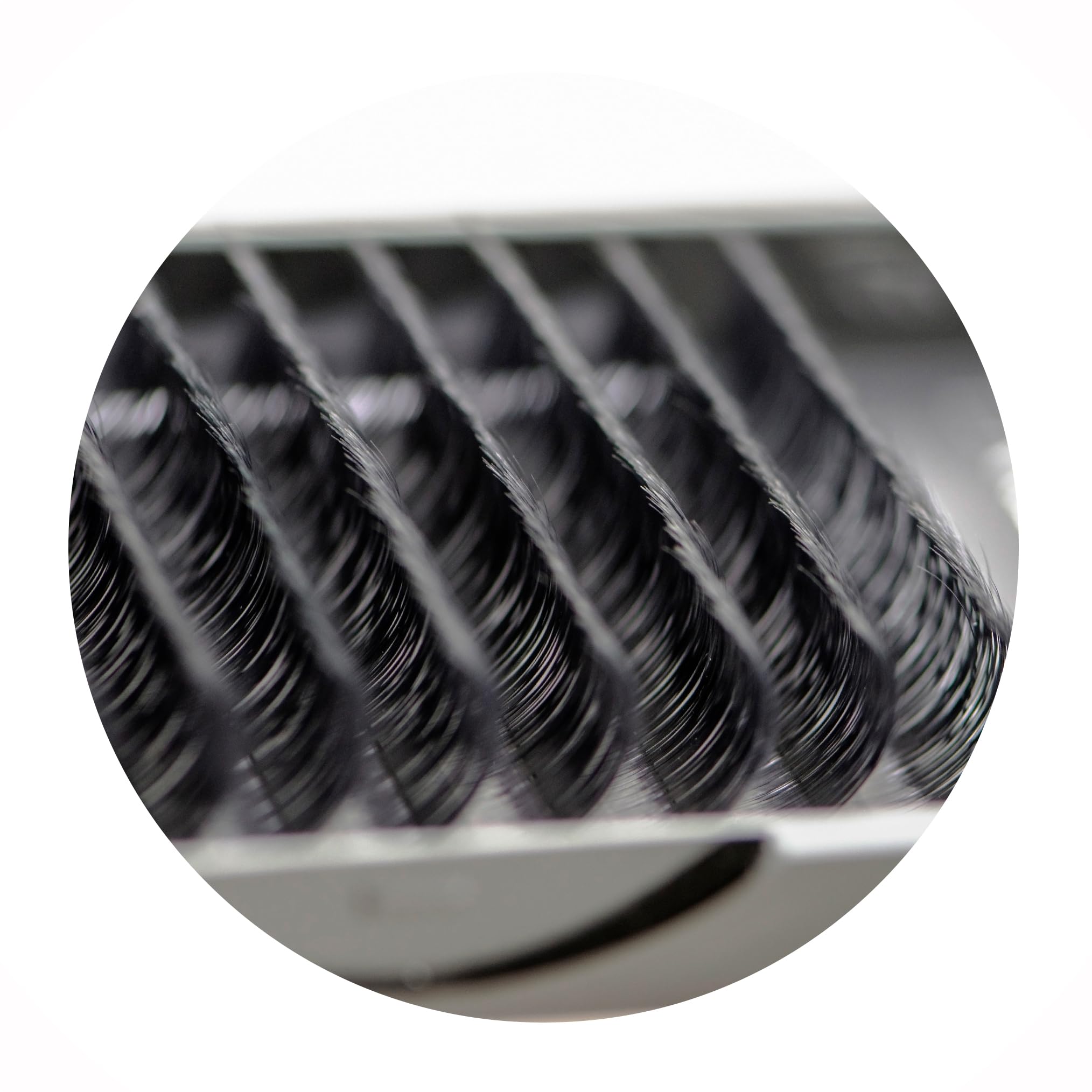 8MM : EMILYSTORES Eyelash Extensions 0.07mm Thickness C Curl Length 8mm Silk Mink Fake Eye Lashes In One Tray