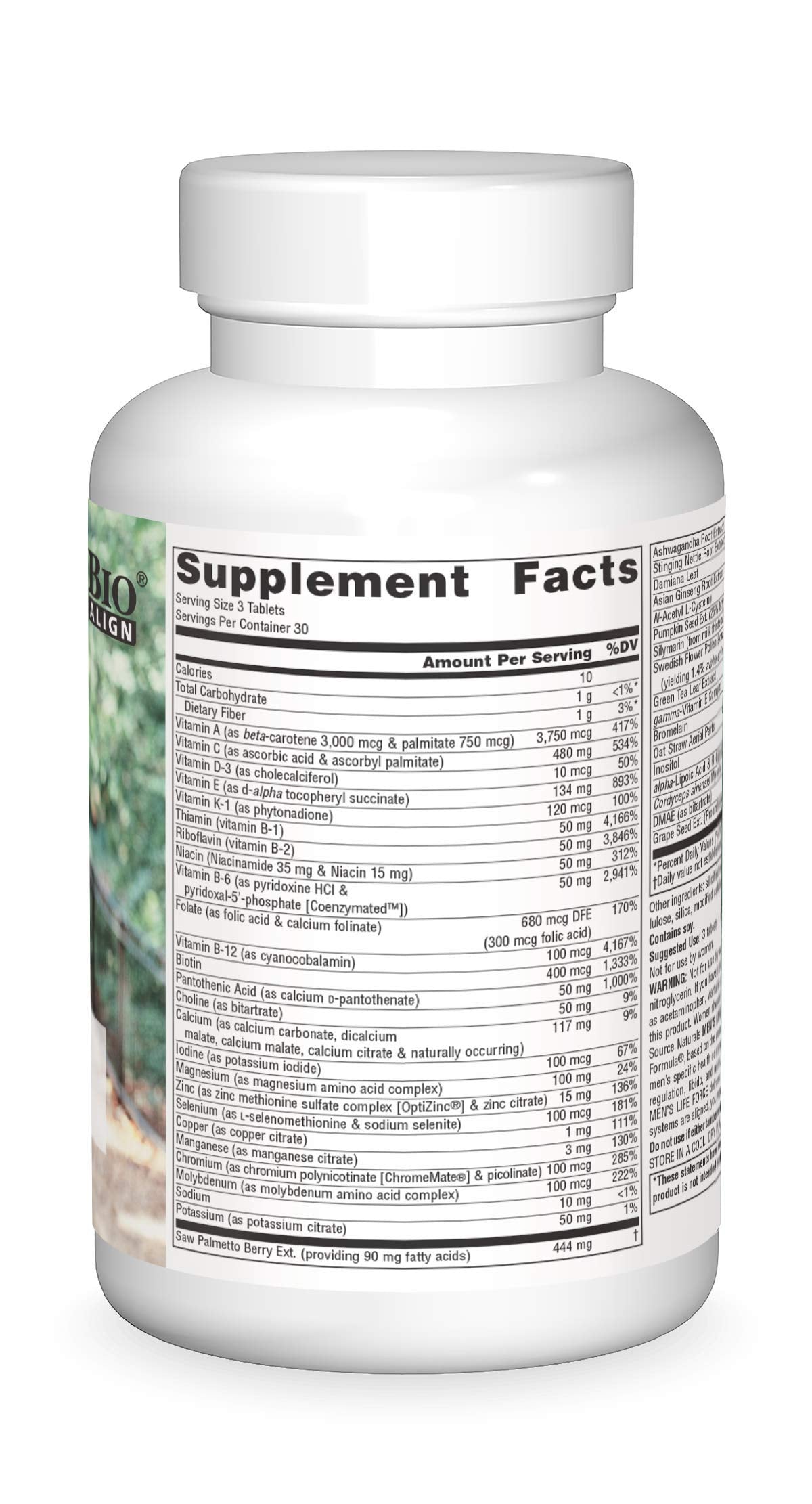 Source Naturals Men's Life Force - 90 tabs