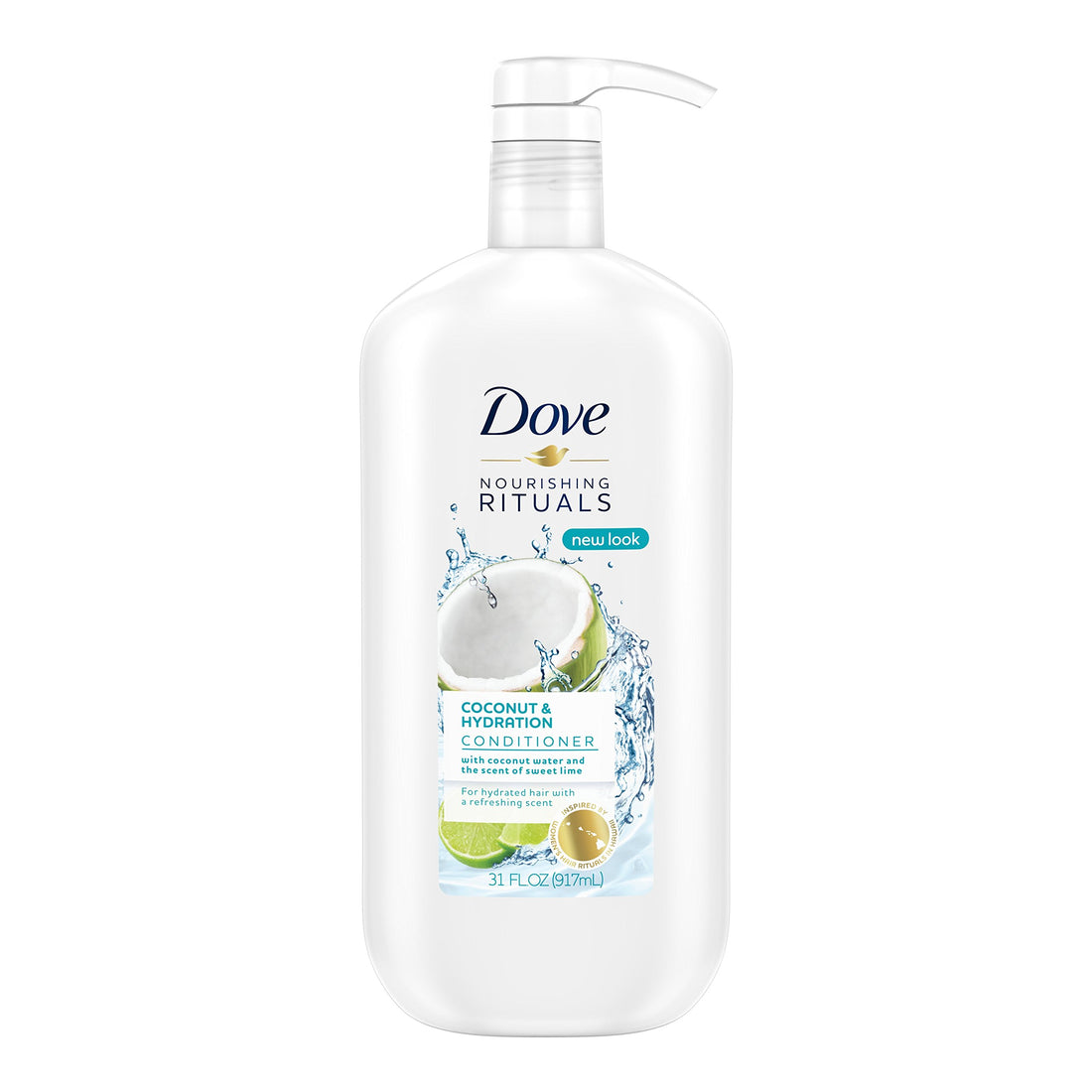 Dove Dry Hair Conditioner Coconut & Hydration, 31 Ounce