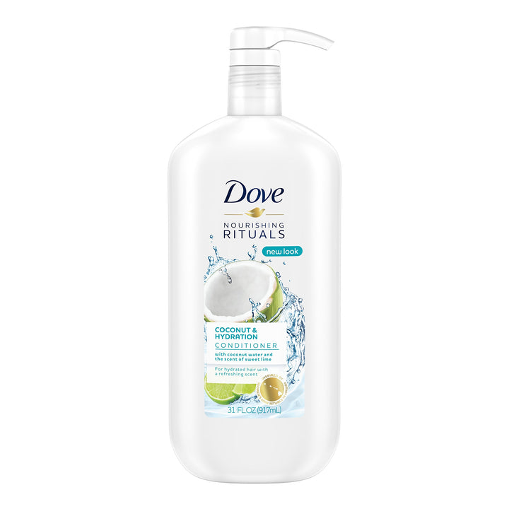 Dove Dry Hair Conditioner Coconut & Hydration, 31 Ounce