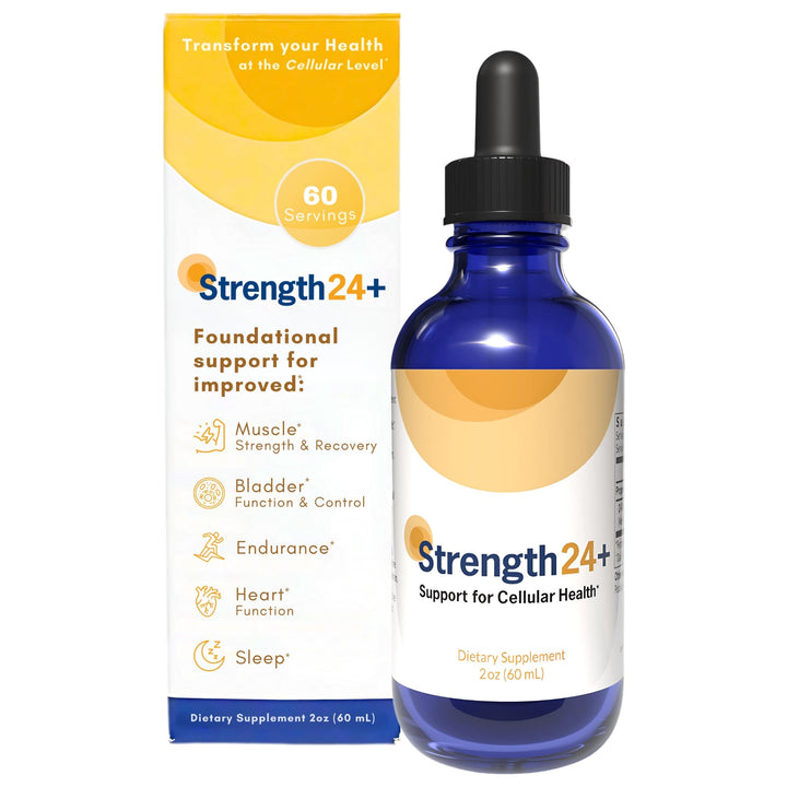 Strength24+ Dietary Supplement for Cellular Health, Muscle Recovery, and Vibrant Aging