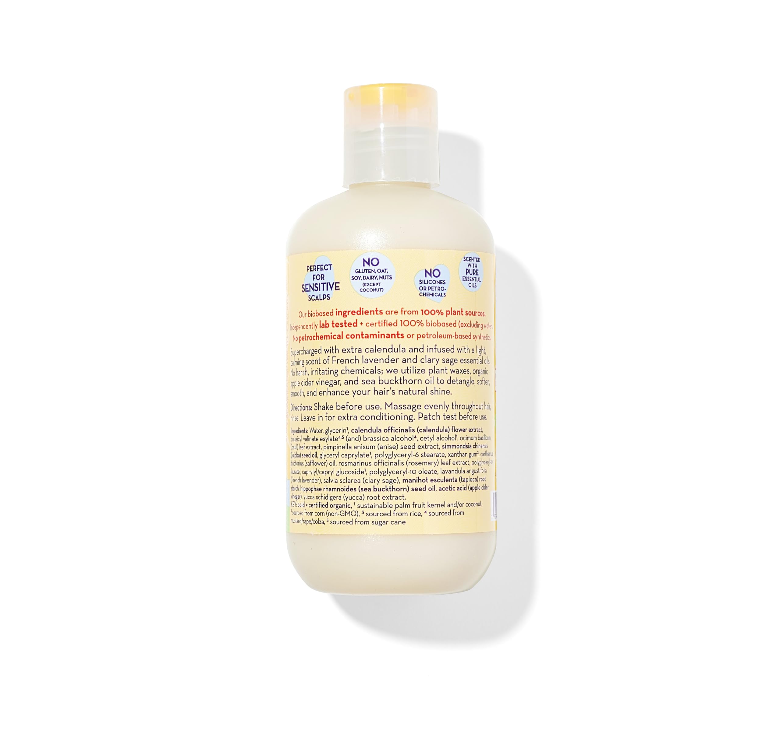 California Kids Calendula Hair Conditioner | 100% Plant-Based | Softens & Detangles | Lavender Scent | Conditioner For Dry Hair | Hypoallergenic Gentle Kids Conditioner | 251 mL / 8.5 oz.