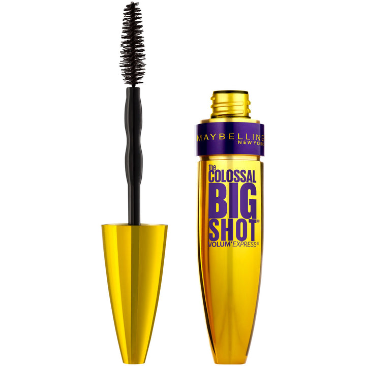 Maybelline Volum' Express The Colossal Big Shot Washable Mascara, Very Black, 0.33 fl. oz.