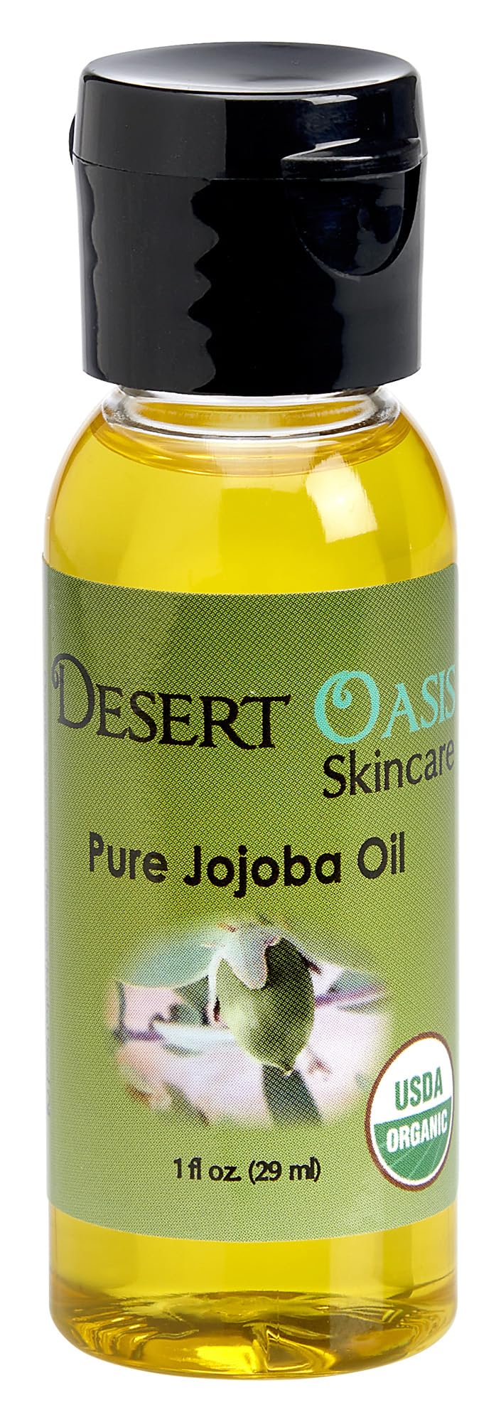 Pure Golden Jojoba Oil, 1 oz (29 ml), Cold Pressed, Not deodorized, All natural, Grown and pressed in USA