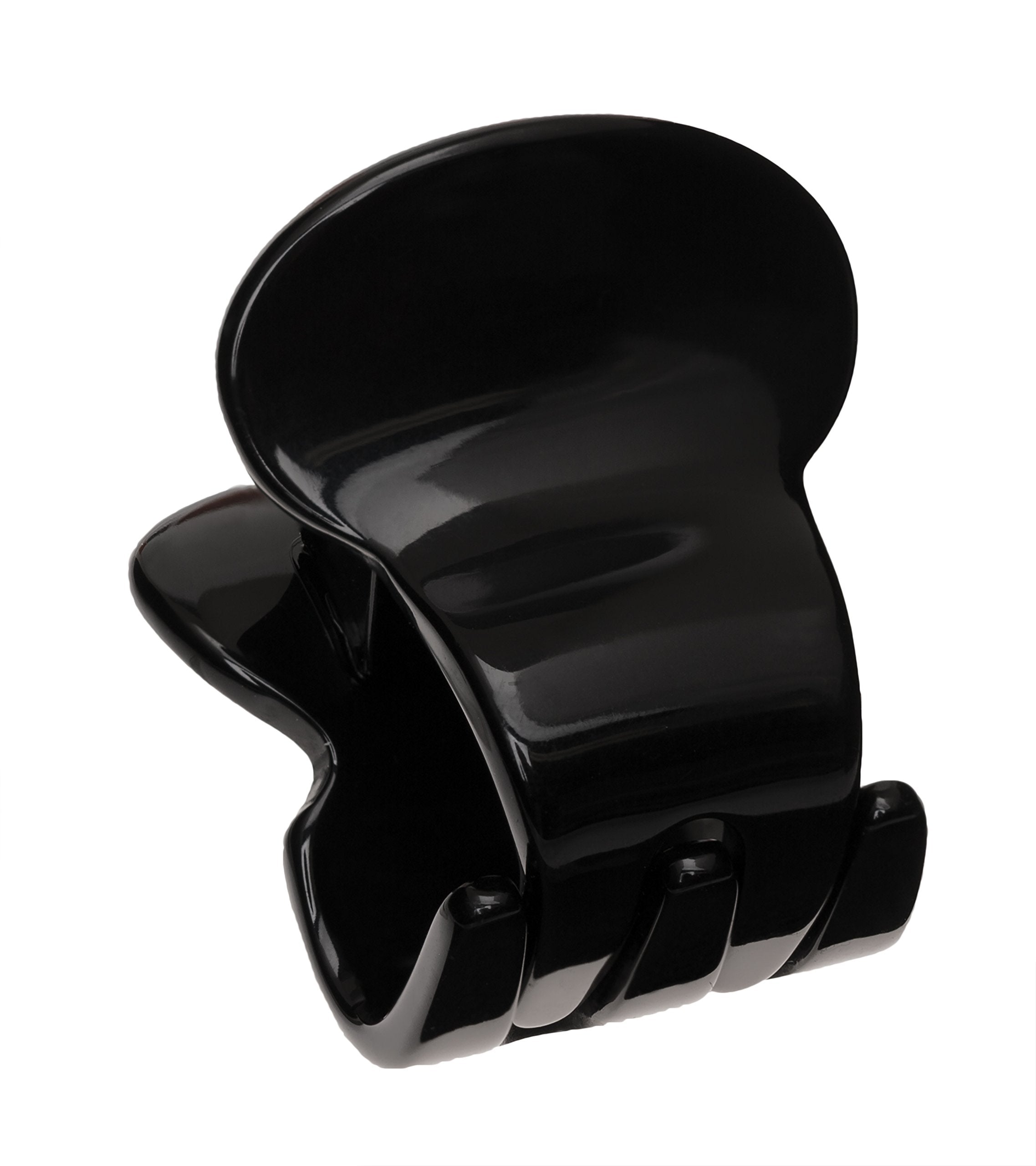 France Luxe Mini Oval Jaw - Black