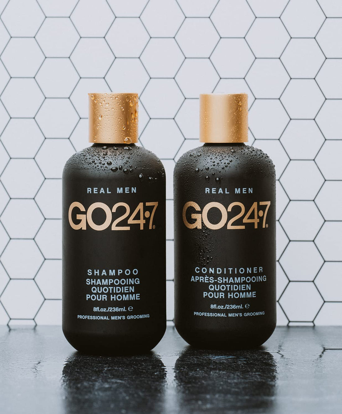 GO247 Conditioner - Men's Daily Conditioner, 8 Fl Oz