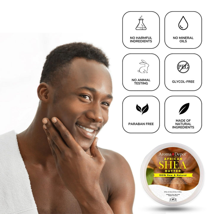 Raw African Shea Butter 8 oz Yellow/Gold Grade A 100% Pure Natural Unrefined Fresh Moisturizing, Ideal for Dry and Cracked Skin. It can be used in Body, Hair and Face.
