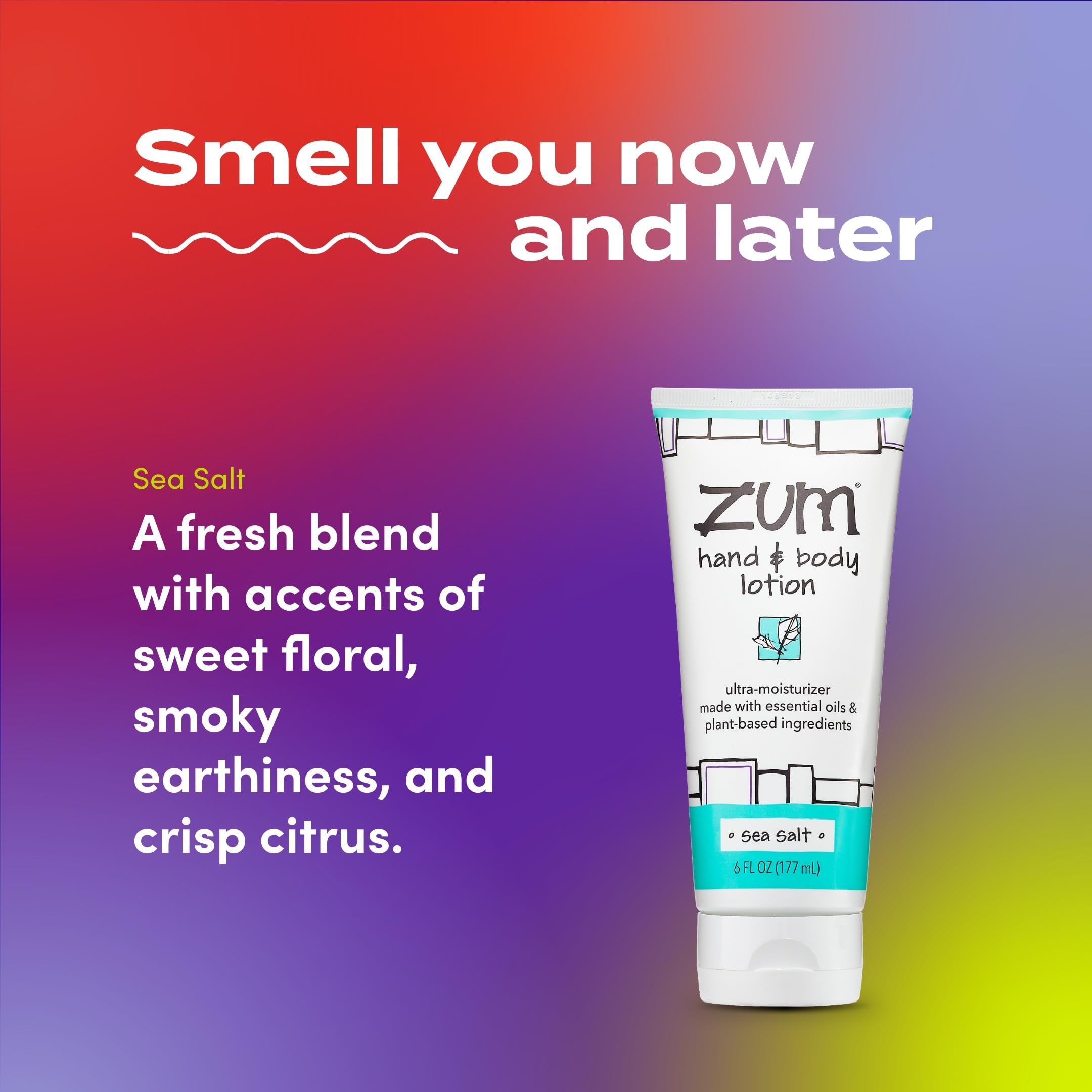 Zum Hand and Body Lotion - Sea Salt - 6 fl oz