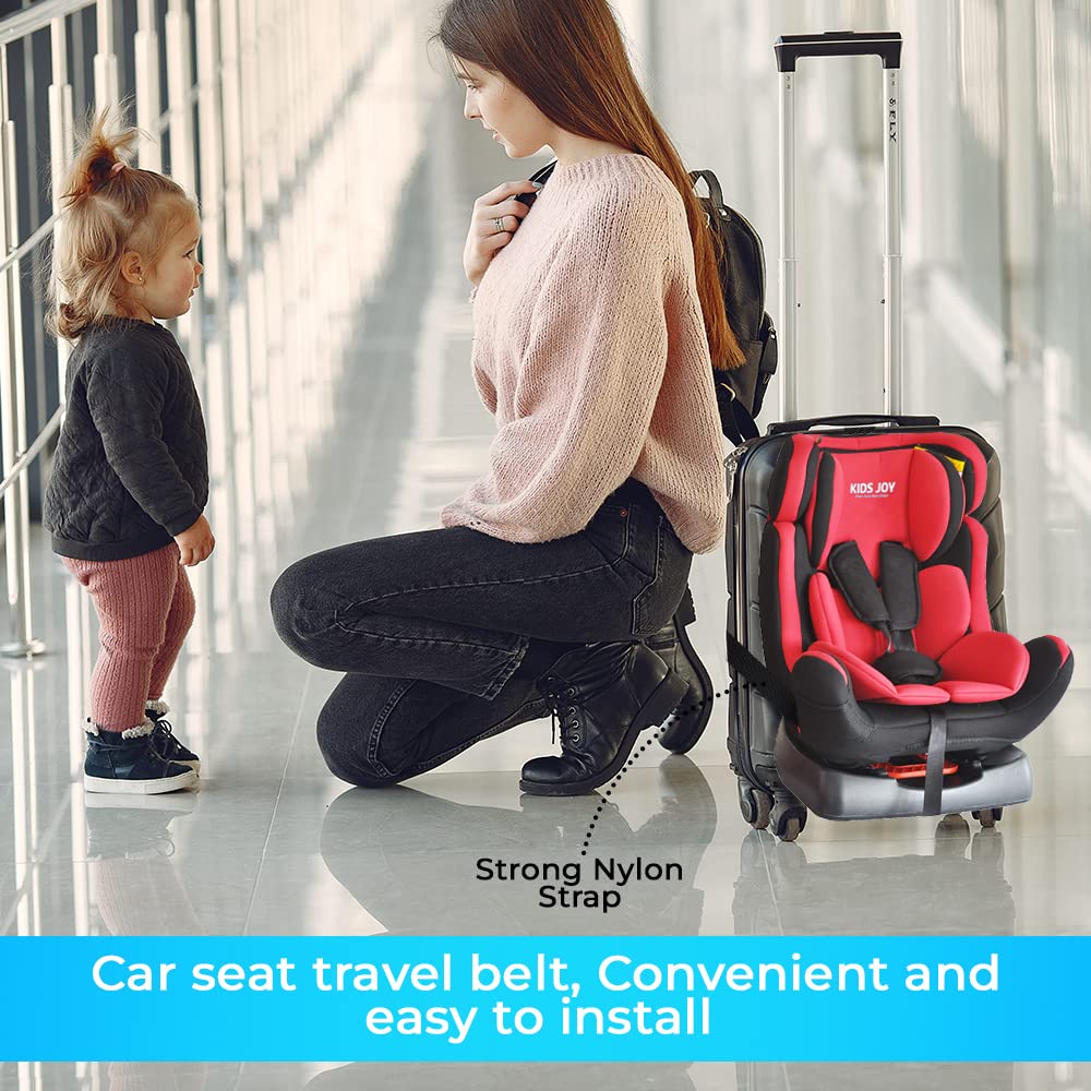 Car Seat Travel Belt, Car Seat Travel Strap, Car Seat Luggage Strap to Convert Your Car Seat and Carry on Luggage in an Airport Car Seat Stroller & Carrier!!!