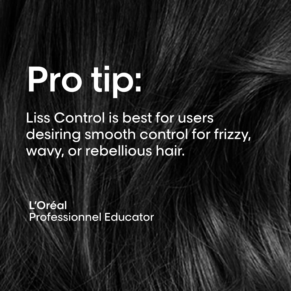 L'Oréal Professionnel Liss Control - Provides Humidity Protection, Smoothing Cream, Manages Frizz and Provides Light Hold For All Hair Types