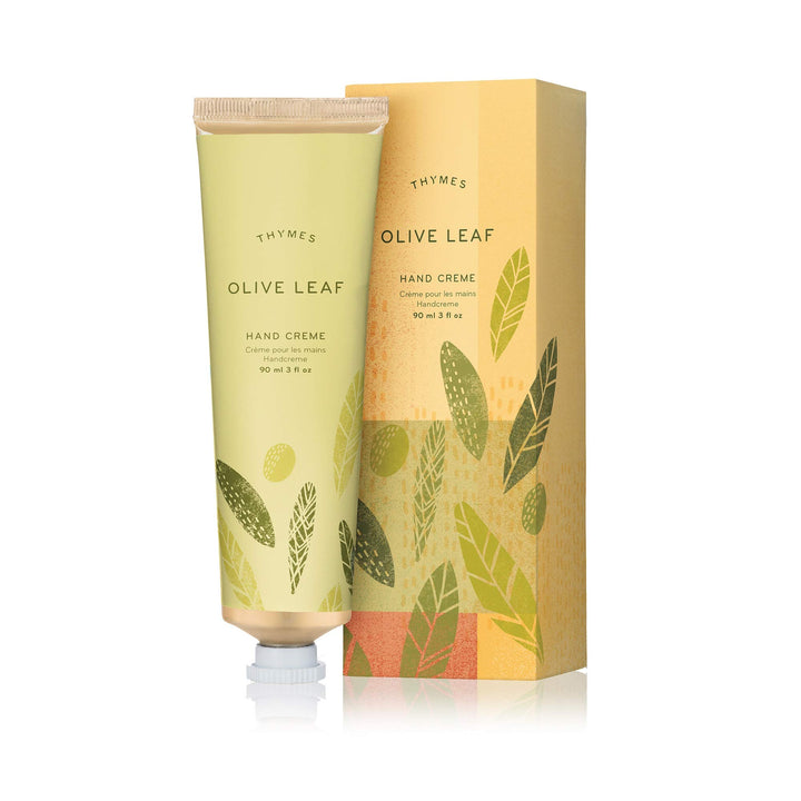 Thymes - Olive Leaf Hand Crme - Deeply Moisturizing Cream with Natural OIive Oil - 3 oz