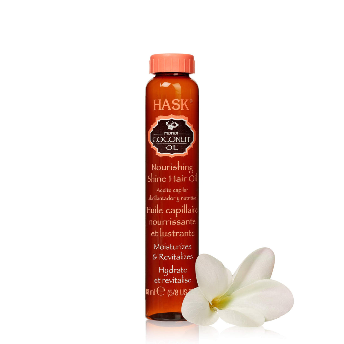 HASK Nourishing Monoi Coconut Shine Oil Vial 18 ml