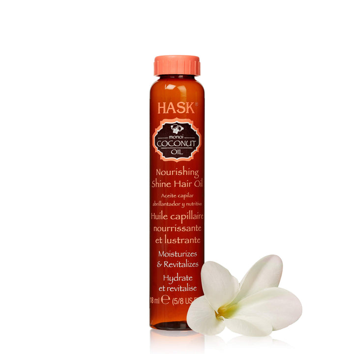 HASK Nourishing Monoi Coconut Shine Oil Vial 18 ml