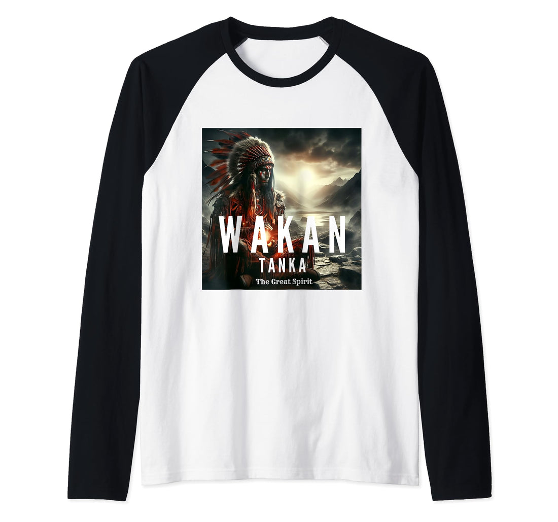Wakan Tanka Raglan Baseball Tee