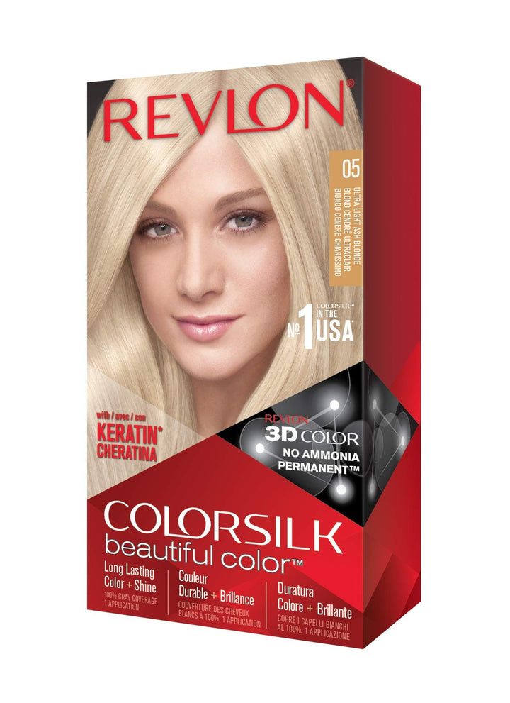 Revlon Colorsilk Haircolor, Ultra Light Ash Blonde, 10 Ounces (Pack of 1)