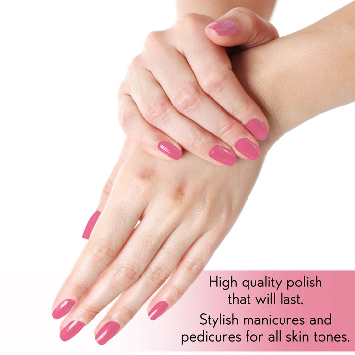 Color Club Fiesta Collection Nail Polish Flamingo Pink AD